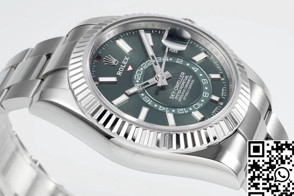 M336934-0001 ZF Rolex DWELLER SKY Green Dial Factory 0408